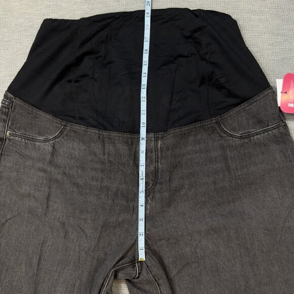 Isabel Maternity By Ingrid Isabel Womens Black Jeans Power Stretch Size 16 NWT - Picture 12 of 16